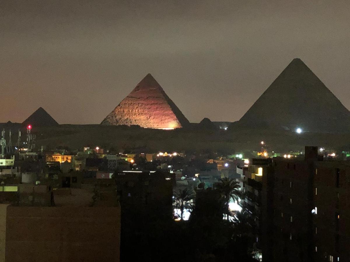 Full Pyramids View Apartment With Balcony For 8 P Kafret el-Gabal 外观 照片