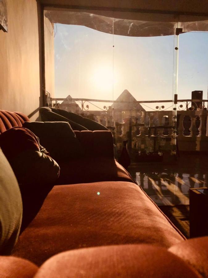 Full Pyramids View Apartment With Balcony For 8 P Kafret el-Gabal 外观 照片