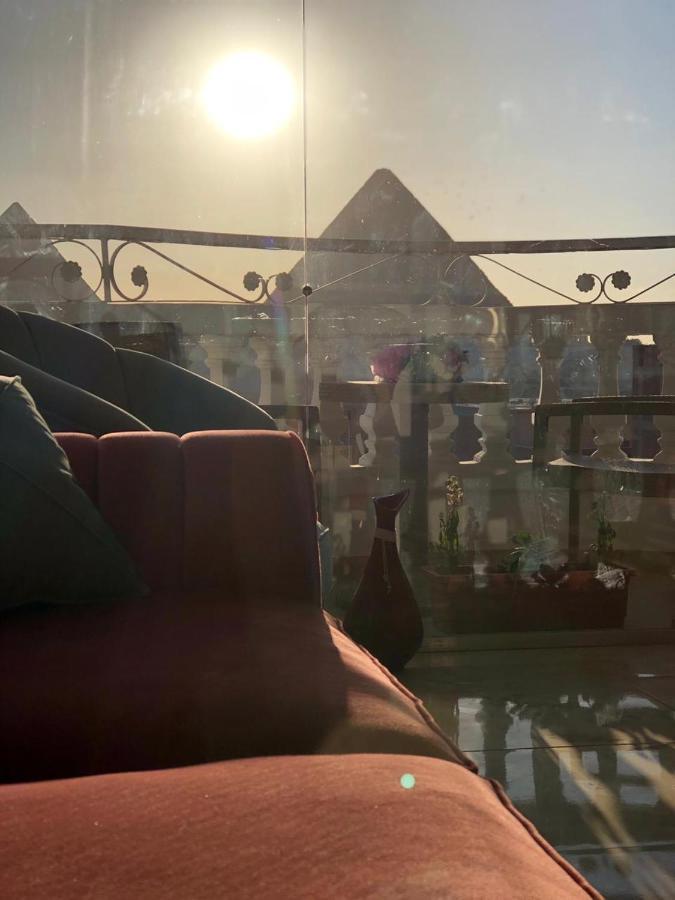 Full Pyramids View Apartment With Balcony For 8 P Kafret el-Gabal 外观 照片