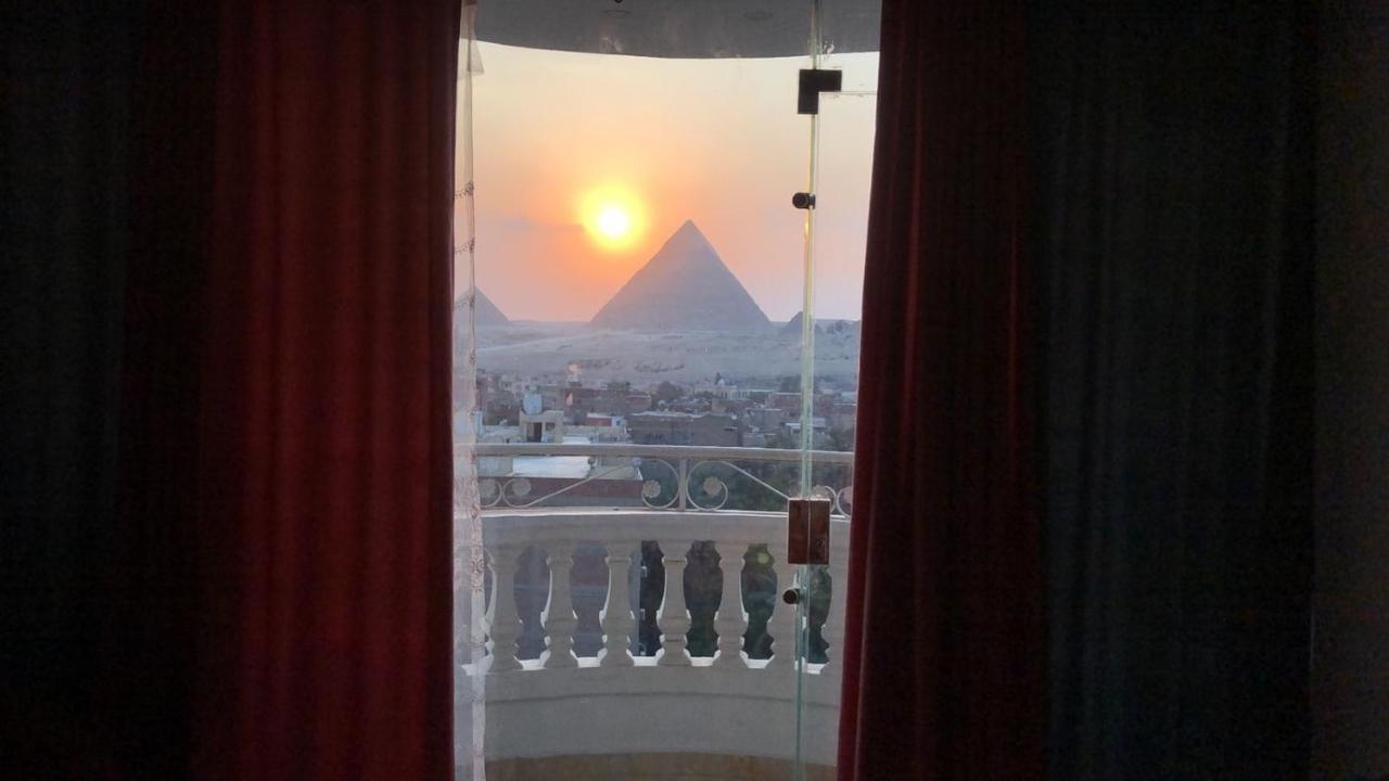 Full Pyramids View Apartment With Balcony For 8 P Kafret el-Gabal 外观 照片