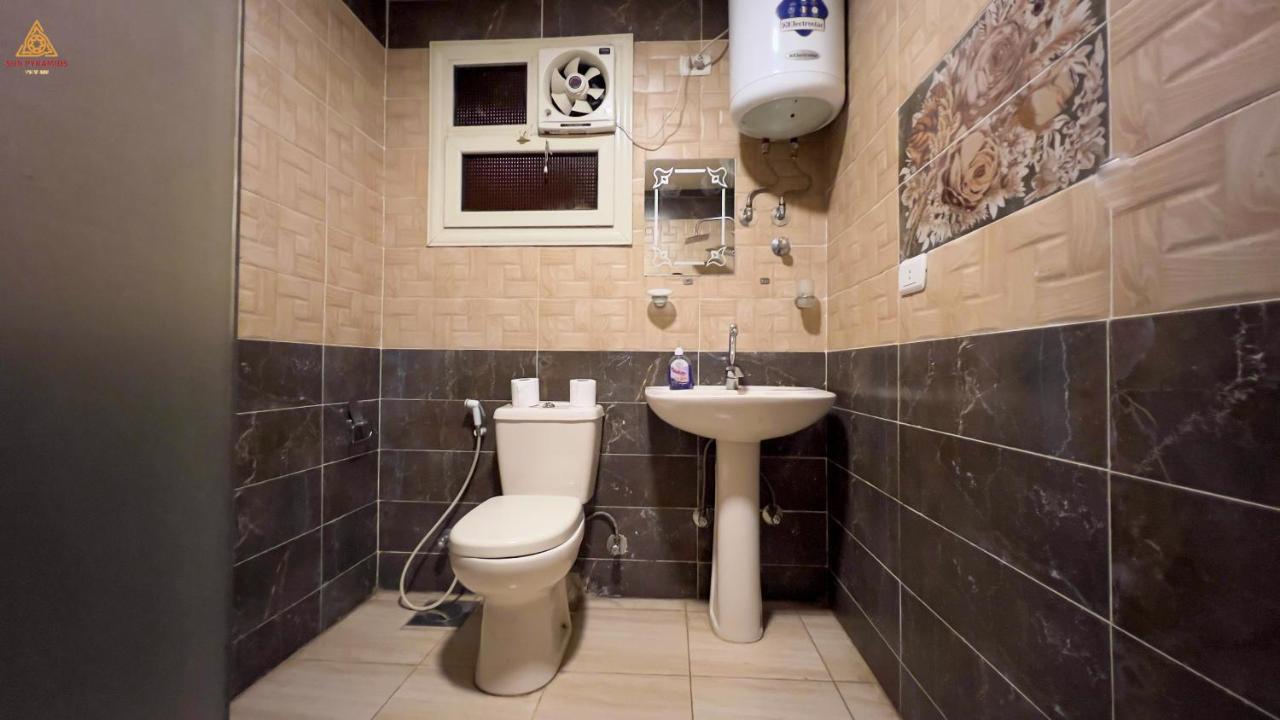 Full Pyramids View Apartment With Balcony For 8 P Kafret el-Gabal 外观 照片
