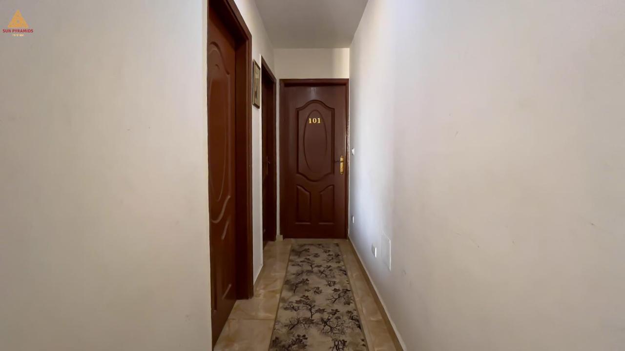 Full Pyramids View Apartment With Balcony For 8 P Kafret el-Gabal 外观 照片