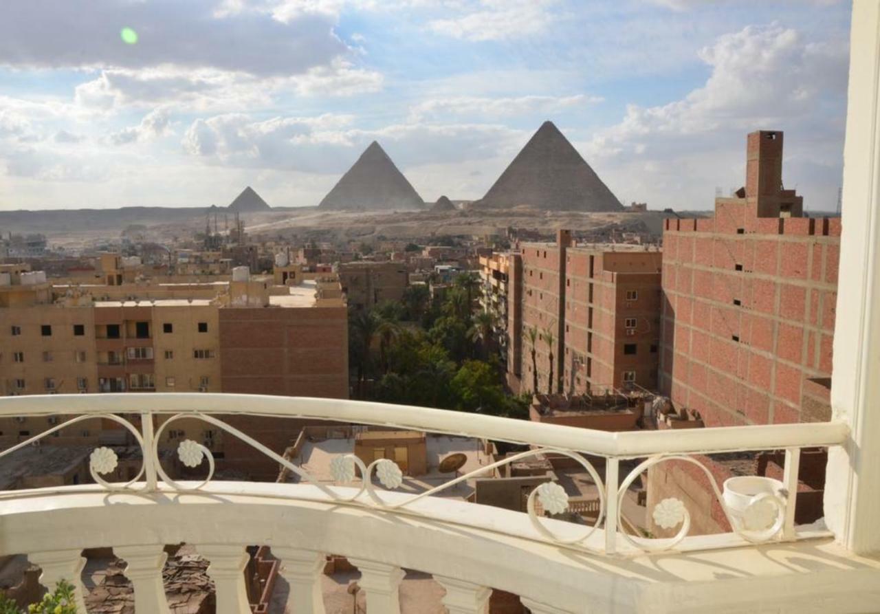 Full Pyramids View Apartment With Balcony For 8 P Kafret el-Gabal 外观 照片
